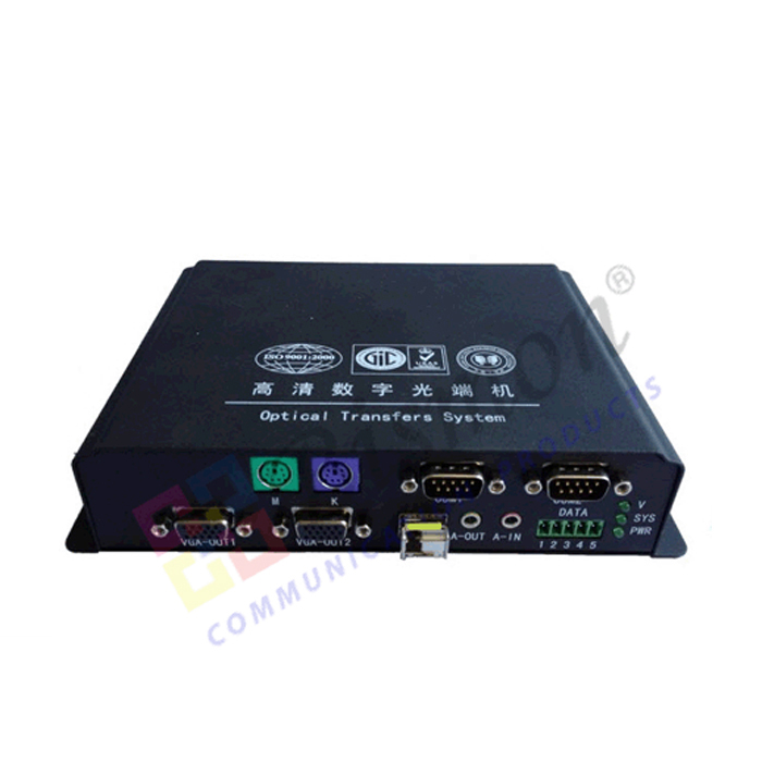 - VGA & PS/2 to Fiber Optic